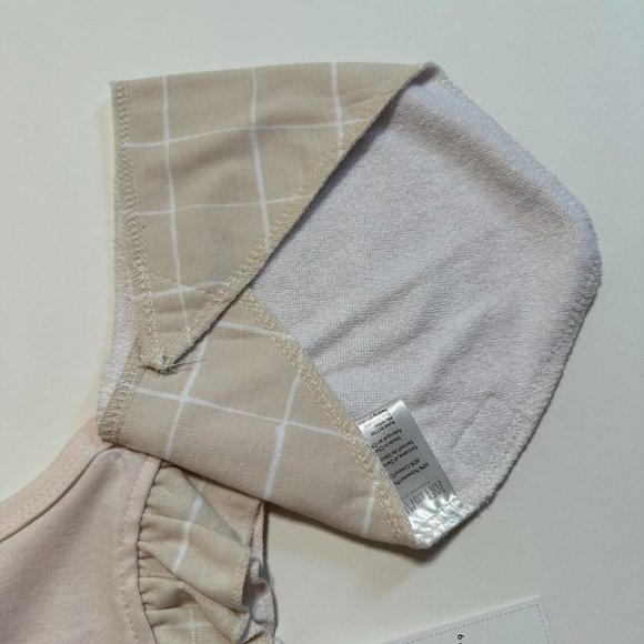 3-6M Zoey and Miles Baby Girls 3 Piece Outfit Set | Bodysuit, Pants and Bib - Picture 6 of 7